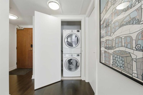 825-222 Riverfront Avenue Sw, Calgary, AB - Indoor Photo Showing Laundry Room