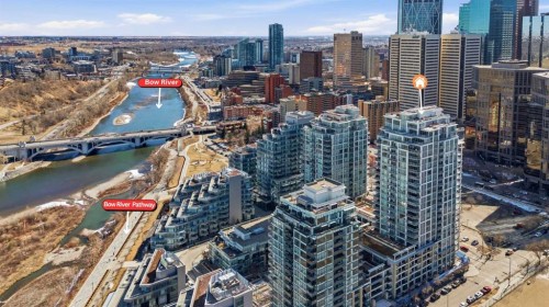 825-222 Riverfront Avenue Sw, Calgary, AB - Outdoor With View