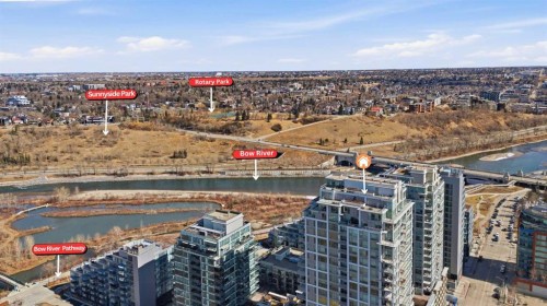 825-222 Riverfront Avenue Sw, Calgary, AB - Outdoor With View