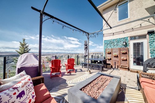 268 Springbluff Bay Sw, Calgary, AB - Outdoor With Deck Patio Veranda