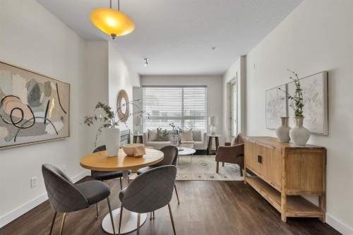 409-1000 Centre Avenue Ne, Calgary, AB - Indoor Photo Showing Dining Room