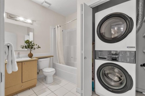 409-1000 Centre Avenue Ne, Calgary, AB - Indoor Photo Showing Laundry Room