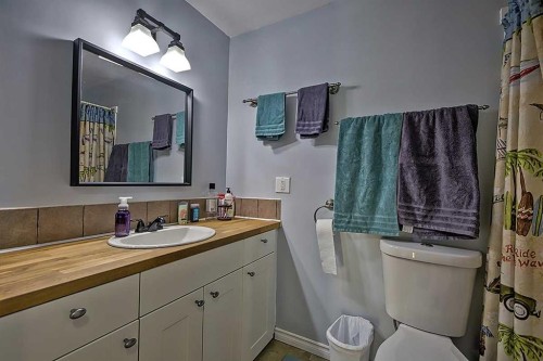 80 Queen Alexandra Close Se, Calgary, AB - Indoor Photo Showing Bathroom