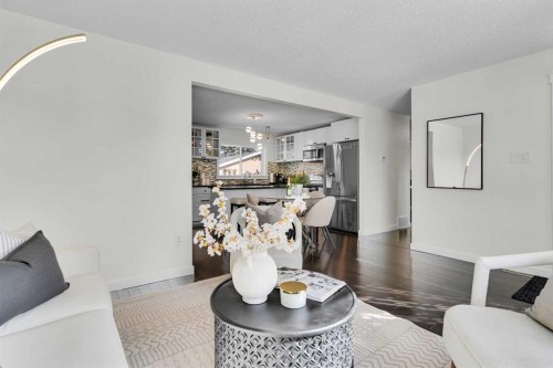 4224 Worcester Drive Sw, Calgary, AB - Indoor Photo Showing Living Room
