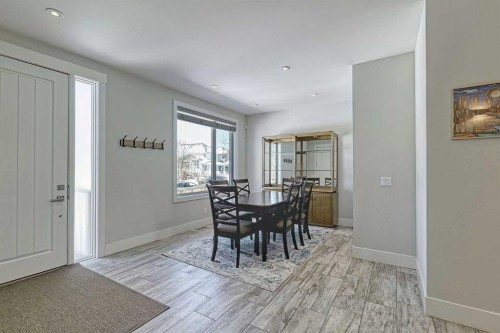 2418 24A Street Sw, Calgary, AB - Indoor Photo Showing Dining Room