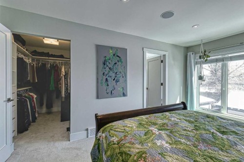 2418 24A Street Sw, Calgary, AB - Indoor Photo Showing Bedroom