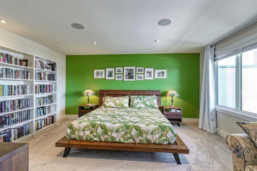 2418 24A Street Sw, Calgary, AB - Indoor Photo Showing Bedroom