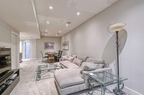 2418 24A Street Sw, Calgary, AB - Indoor Photo Showing Living Room