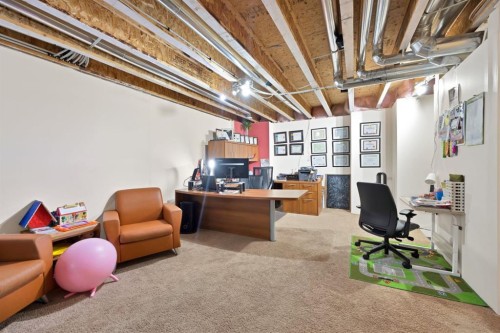 108 Panamount Way Nw, Calgary, AB - Indoor Photo Showing Basement
