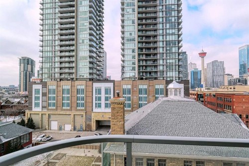 705-433 11 Avenue Se, Calgary, AB - Outdoor With Facade