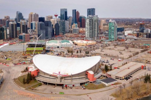 705-433 11 Avenue Se, Calgary, AB - Outdoor With View