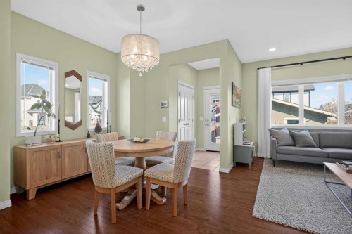 228 Mahogany Grove Se, Calgary, AB - Indoor Photo Showing Dining Room