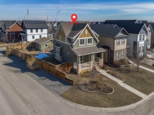 228 Mahogany Grove Se, Calgary, AB - Outdoor With Deck Patio Veranda With Facade