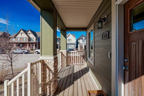 228 Mahogany Grove Se, Calgary, AB - Outdoor With Deck Patio Veranda With Exterior