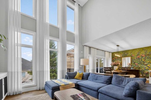 105 Westpoint Way Sw, Calgary, AB - Indoor Photo Showing Living Room