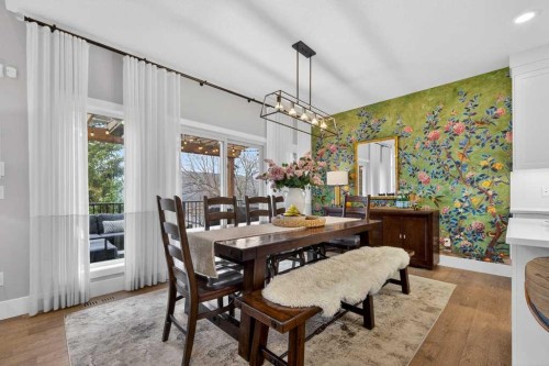 105 Westpoint Way Sw, Calgary, AB - Indoor Photo Showing Dining Room