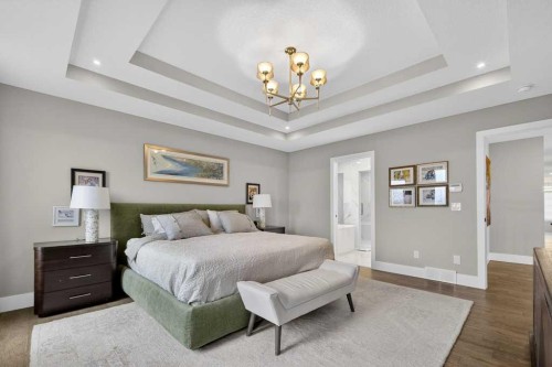 105 Westpoint Way Sw, Calgary, AB - Indoor Photo Showing Bedroom