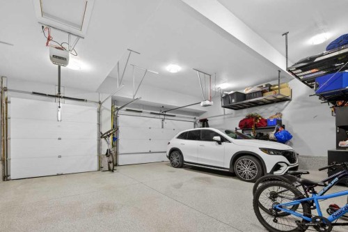105 Westpoint Way Sw, Calgary, AB - Indoor Photo Showing Garage