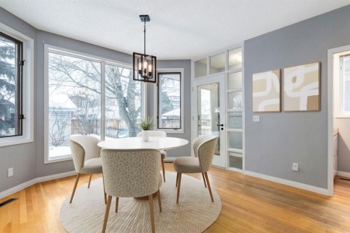 1749 7 Avenue Nw, Calgary, AB - Indoor Photo Showing Dining Room