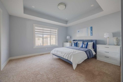 62 Legacy Glen Terrace Se, Calgary, AB - Indoor Photo Showing Bedroom