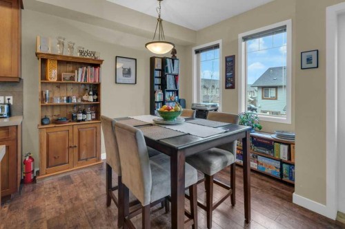 609-413 River Avenue, Cochrane, AB - Indoor Photo Showing Dining Room