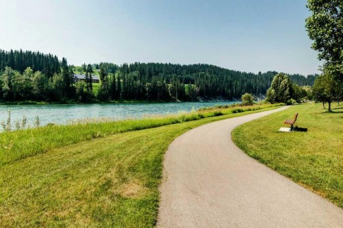 609-413 River Avenue, Cochrane, AB - Outdoor With Body Of Water With View