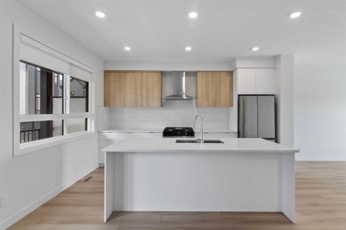 293 Dieppe Drive Sw, Calgary, AB - Indoor Photo Showing Kitchen With Upgraded Kitchen