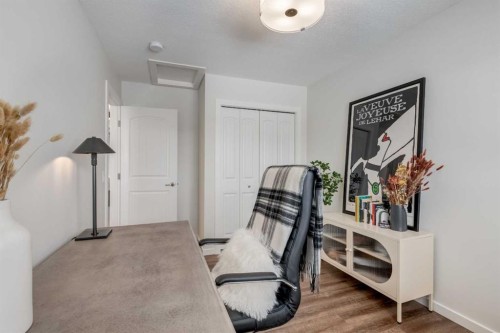 128 Heritage Heights, Cochrane, AB - Indoor Photo Showing Office
