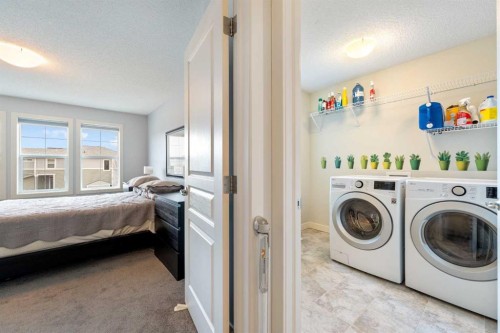 150 Auburn Springs Boulevard Se, Calgary, AB - Indoor Photo Showing Laundry Room