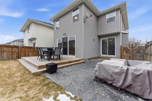 150 Auburn Springs Boulevard Se, Calgary, AB - Outdoor With Deck Patio Veranda With Exterior