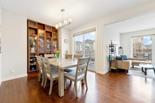 150 Auburn Springs Boulevard Se, Calgary, AB - Indoor Photo Showing Dining Room