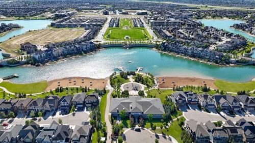 386 Mahogany Terrace Se, Calgary, AB - Outdoor With Body Of Water With View