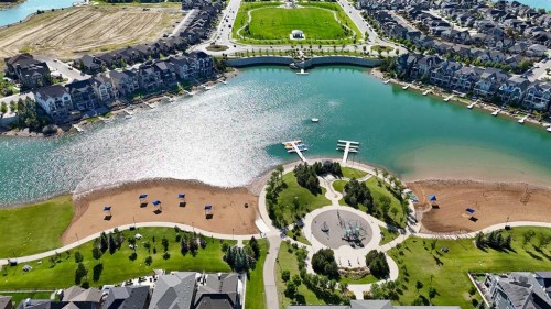 386 Mahogany Terrace Se, Calgary, AB - Outdoor With Body Of Water With View