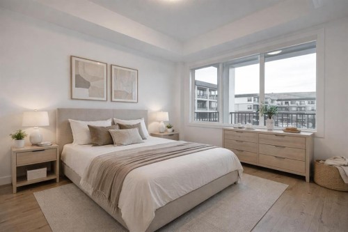 4304-111 Wolf Creek Drive Se, Calgary, AB - Indoor Photo Showing Bedroom