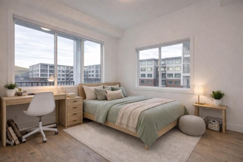4304-111 Wolf Creek Drive Se, Calgary, AB - Indoor Photo Showing Bedroom