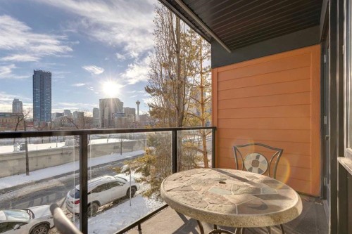 202-414 Meredith Road Ne, Calgary, AB - Outdoor With Balcony With Exterior