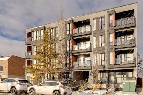202-414 Meredith Road Ne, Calgary, AB - Outdoor With Balcony