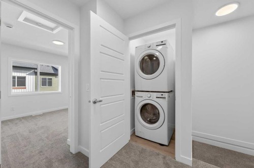 32 Red Embers Plaza Ne, Calgary, AB - Indoor Photo Showing Laundry Room