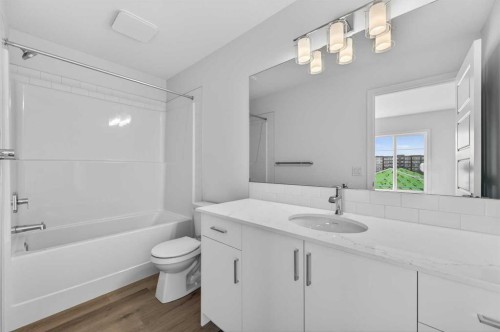 32 Red Embers Plaza Ne, Calgary, AB - Indoor Photo Showing Bathroom