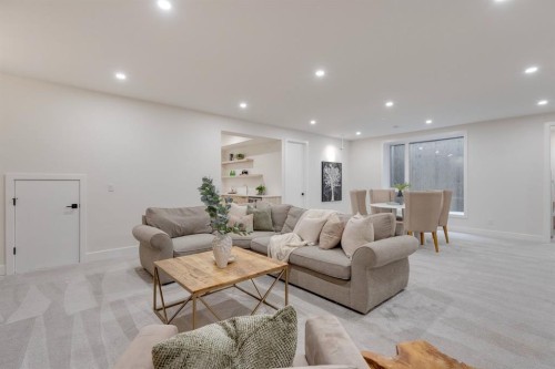 1307 Hamilton Street Nw, Calgary, AB - Indoor Photo Showing Living Room