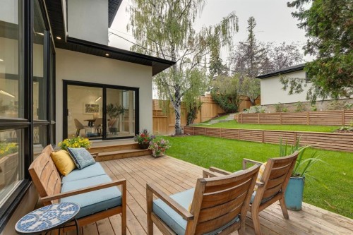 1307 Hamilton Street Nw, Calgary, AB - Outdoor With Deck Patio Veranda With Exterior