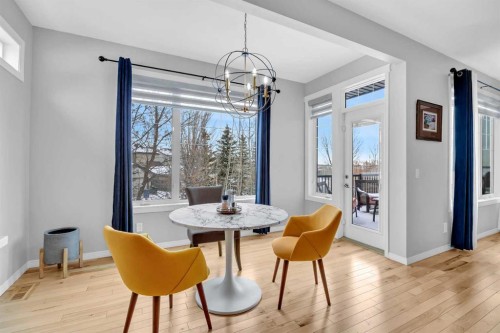 114 Morningside Circle Sw, Airdrie, AB - Indoor Photo Showing Dining Room
