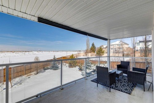 642 Schooner Cove Nw, Calgary, AB - Outdoor With Balcony With Exterior