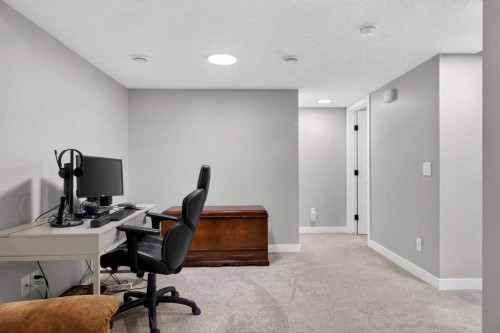 96 Emberside Glen, Cochrane, AB - Indoor Photo Showing Office