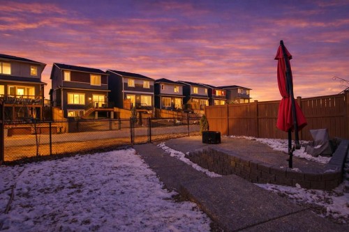 96 Emberside Glen, Cochrane, AB - Outdoor With Deck Patio Veranda