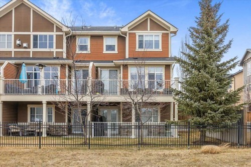 26-351 Monteith Drive Se, High River, AB - Outdoor With Deck Patio Veranda With Facade