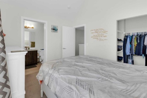 1206 Sage Meadows Gardens Nw, Calgary, AB - Indoor Photo Showing Bedroom