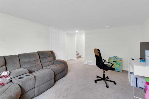 1206 Sage Meadows Gardens Nw, Calgary, AB - Indoor Photo Showing Living Room