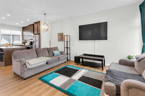 1206 Sage Meadows Gardens Nw, Calgary, AB - Indoor Photo Showing Living Room