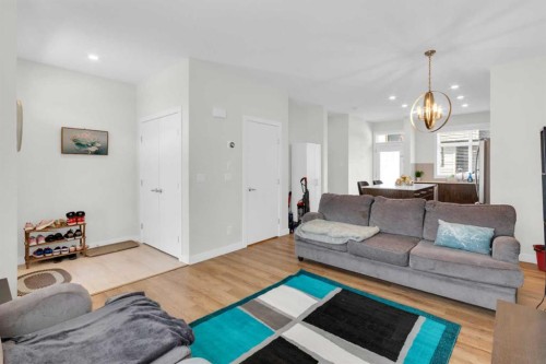 1206 Sage Meadows Gardens Nw, Calgary, AB - Indoor Photo Showing Living Room